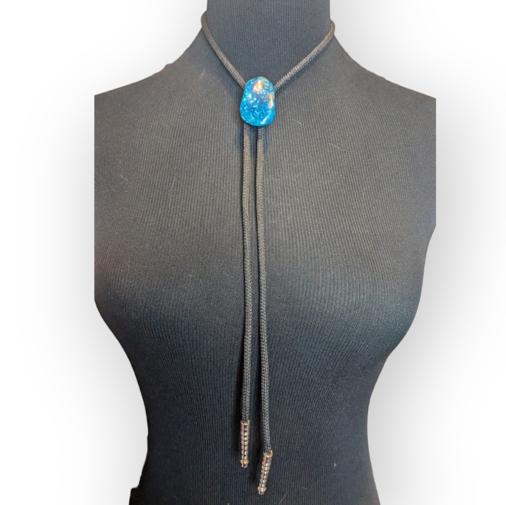 Stone Bolo Tie - Picture 2 of 6